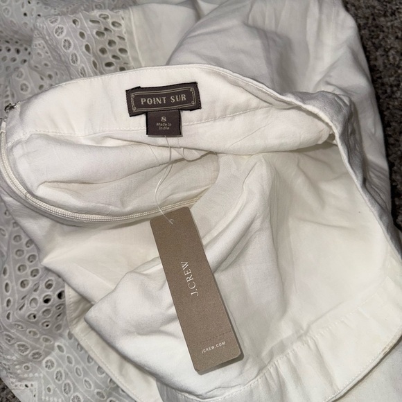 NWT Point Sur tiered skirt in mixed eyelet size 8 - Picture 7 of 7